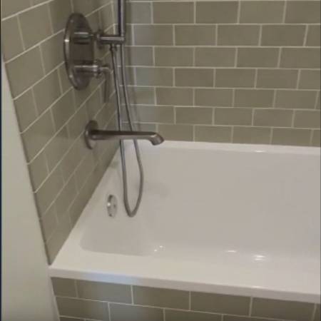Long Beach Bathroom Remodel - Bath tub